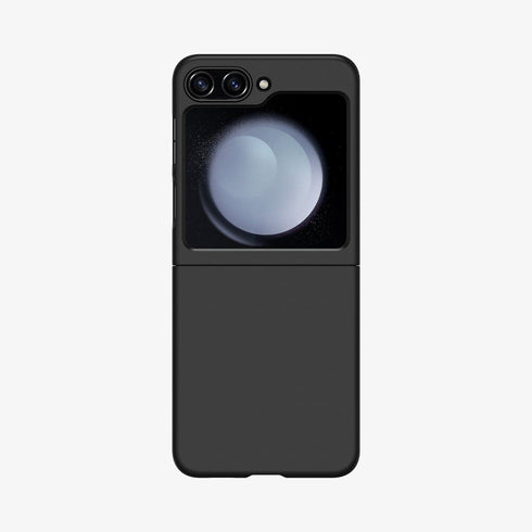 ACS06229 - Galaxy Z Flip 5 Case AirSkin in black showing the back